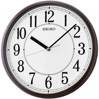 Seiko Wanduhr 30,5 QXA756B braun