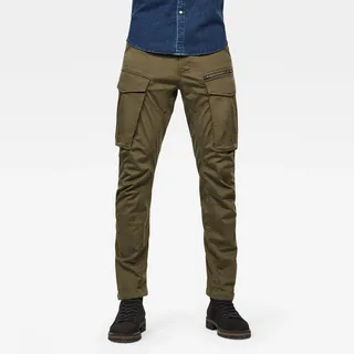 G-Star Rovic Zip 3d Regular Tapered Hosen Dark Bronze Green 33 32