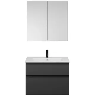 Burgbad Eqio Keramik-Waschtisch Slim 82 x 0 cm (SHCP082F6584C0001G0252)