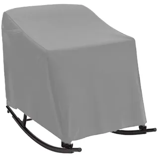 UieoKakeh Möbelabdeckungen, Verstellbare Schaukelstuhlabdeckung, Winddichter Schutz für Garten, Bauernhof, Rasen, Innenhöfe, Balkon B