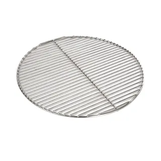 Grillrost Ø 80 cm aus Edelstahl rostfrei und elektropoliert 4mm / 10 mm Stababstand für Grill rund, Kugelgrill, Feuerschalen Grillschalen Rundgrill