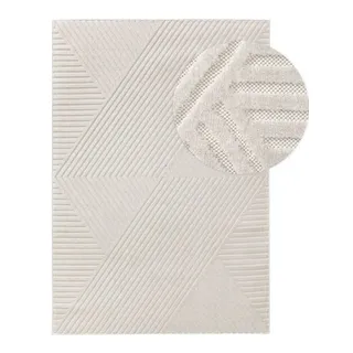 benuta pop In- & Outdoor-Teppich Mars Cream 160x230 cm - Teppich für Balkon, Terrasse - Garten