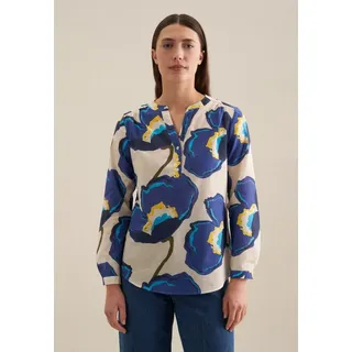Seidensticker Damen Tunika Bluse, Tintenblau, 44 - 44