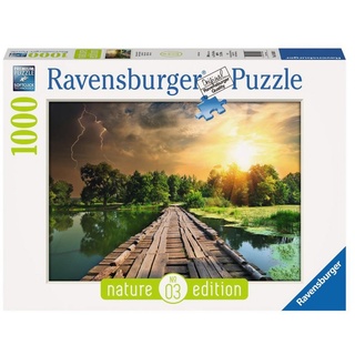 Ravensburger Puzzle Mystisches Licht, Nature Edition, 1000 Puzzleteile bunt