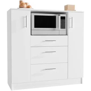 VCM Unterschrank Esilo 109 x 40 x 110 cm Weiß
