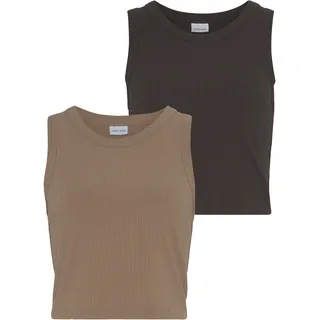 LASCANA Crop-Top Braun 36/38