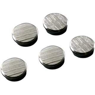 Franken Magnete silber, Metall Ø 30,0 mm, 5 St.