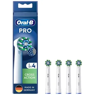 Oral-B Pro CrossAction Aufsteckbürste weiß 4 St.