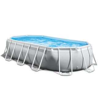 Intex Frame Swimming Pool Set "Prism Oval",,503 x 274 x 122 cm