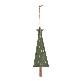 Rayher Dekoartikel tannengrün Weihnachtsbaum aus Filz zum Hängen