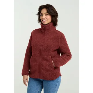 Jack Wolfskin High Curl Fleecejacke Rot L