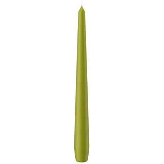 Wiedemann Kerzen Spitzkerzen, Grün, Paraffin, 2.5x25x25 cm, Dekoration, Kerzen & Zubehör