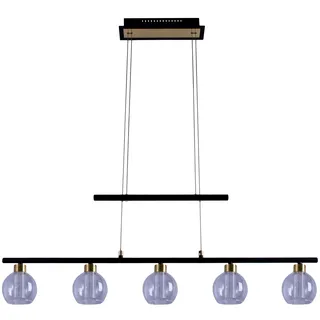 NÄVE Brass 5-flg. 90 cm rund schwarz