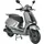 50 ccm 45 km/h Silber-Schwarz