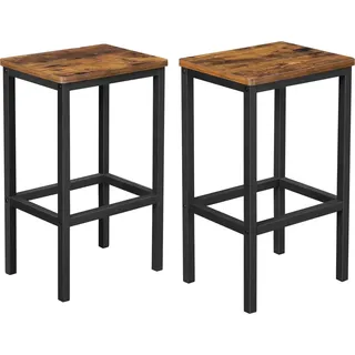 VASAGLE Barhocker LBC65X 65 cm Braun