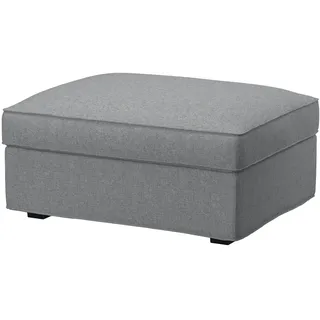 IKEA KIVIK Bezug für Hocker mit Aufb. Tibbleby beige/grau Tibbleby beige/grau