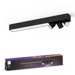 Philips Hue White and Colour Ambiance Centris 3-flg. schwarz