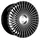 KT X1 8 5 x 19 5 x 114 3 ET35 Schwarz Poliert
