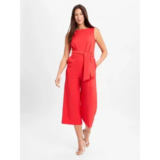 Betty Barclay Jumpsuit mit Bindegürtel, rot 44