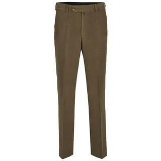 aubi: 3/4-Hose aubi Perfect Fit Herren Hose Schurwoll Cord Stretch Modell 29 grün 24