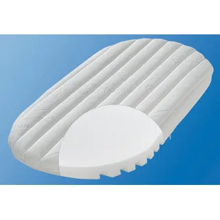 Babymatratze Climatix Plus, verschiedene Größen, Julius Zöllner, 5 cm hoch, Matratze für Stubenwagen, Allergiker geeignet (Hausstauballergiker) 47 cm x 82 cm x 5 cm