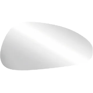 WELLTIME Badspiegel WELLTIME "Stone", transparent, B:101cm H:67cm T:5cm, Spiegelglas, Spiegel, Badspiegel, asymmetrisch, Breite 101 cm, Höhe 67 cm, mit LED Beleuchtung