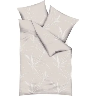 KAEPPEL Mako-Satin Beige 135 x 200 cm + 2 x 80 x 80 cm