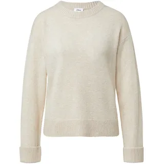 s.Oliver Strickpullover Beige 44