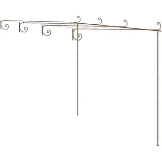 vidaXL Rosenbogen 400 x 300 x 250 cm Braun