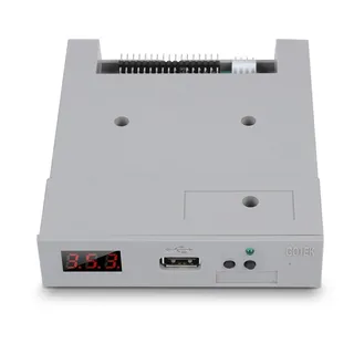 Topiky USB Floppy Drive Emulator, 3,5 "USB 1,44 MB 4-poliger SSD Floppy Drive Emulator für industrielle Steuergeräte