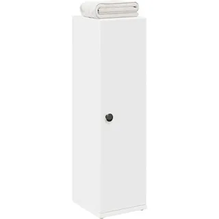 vidaXL Badezimmerschrank mit Rollenhalter 20,5 x 72 x 22 cm Weiß