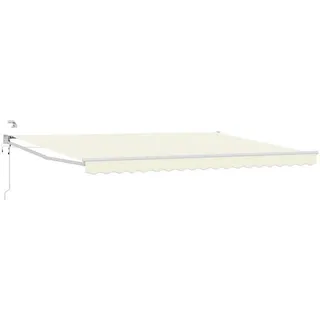 vidaXL Elektrische Ausziehbare Markise 5 x 3 m beige