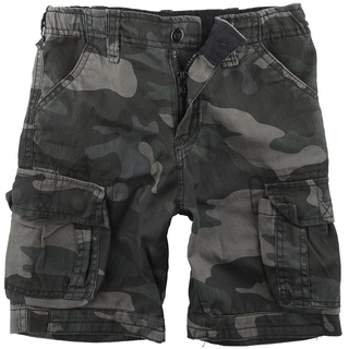 Brandit - Camouflage/Flecktarn Short - Kids Urban Legend Shorts - 122/128 bis 170/176 - für Jungen - Größe 170/176 - darkcamo