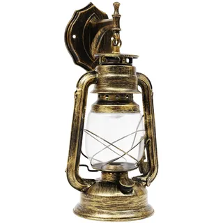 LENDISIY Außenwandleuchte Vintage, Wandleuchte Aussen Industrial, Außenwandlaternen Retro Rustikal Wandlampe Aussen Dekorative Außenlampe E27 Außen Wandlampe, ohne Leuchtmittel (Bronze)