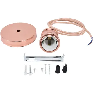 E27-fassung Für Hängelampen Mit Schalter Und Kabel, Pendelleuchte, Eu-stecker 100–240 V