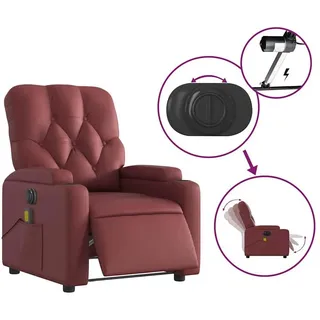 vidaXL, Massageliege + Massagesessel, Kaxonis (Elektrisches Neigungssystem mit Massage-Funktion)