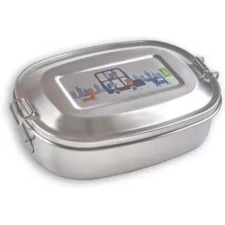 Sigikid Edelstahl Lunchbox, blau Green