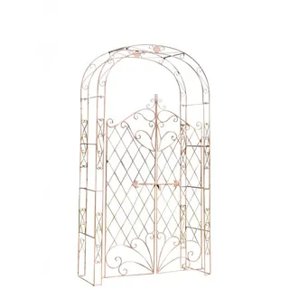 CLP Rosenbogen Melissa 120 x 220 x 40 cm Antik Braun