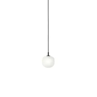 Muuto Rime 1-flg. Ø 12 cm opal / schwarz