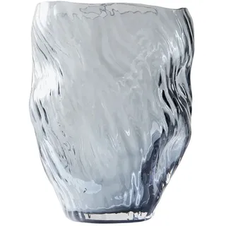 Muubs - Mud Vase, Ø 16 x H 25 cm, smoked