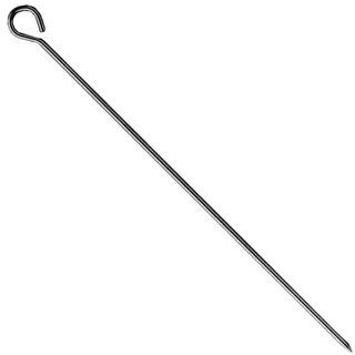 HENDI Grillspiess 210 mm Edelstahl Silber/Weiß