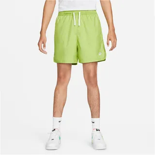 NIKE Sportswear Essentials Woven Lined Flow Badeshorts Herren vivid green/white M