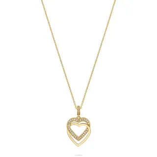 JETTE Kette mit Anhänger Swing Heart Gold