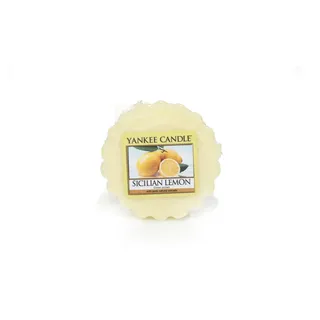 Yankee Candle Sicilian Lemon Tarts Teelichter-Kerzen, Dufttarts, Gelb, 22g