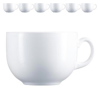Luminarc ARC 71119 Jumbo Jumbotasse, 720ml, Opalglas, weiß, 1 Stück