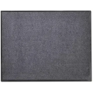 vidaXL Fußmatte 120 x 180 cm Grau