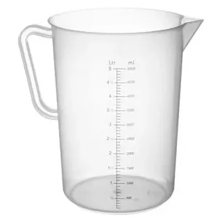 Hendi Messbecher 567500, 5 Liter, Kunststoff