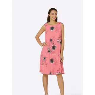 Lady Plisseekleid Etuikleid Mehrfarbig 38
