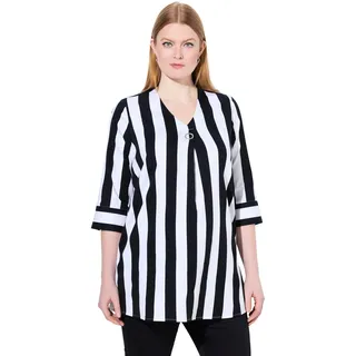 Ulla Popken Tunika Bluse schwarz 42/44