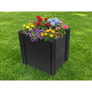 Konifera Hochbeet 50 x 41 x 46,9 cm Schwarz